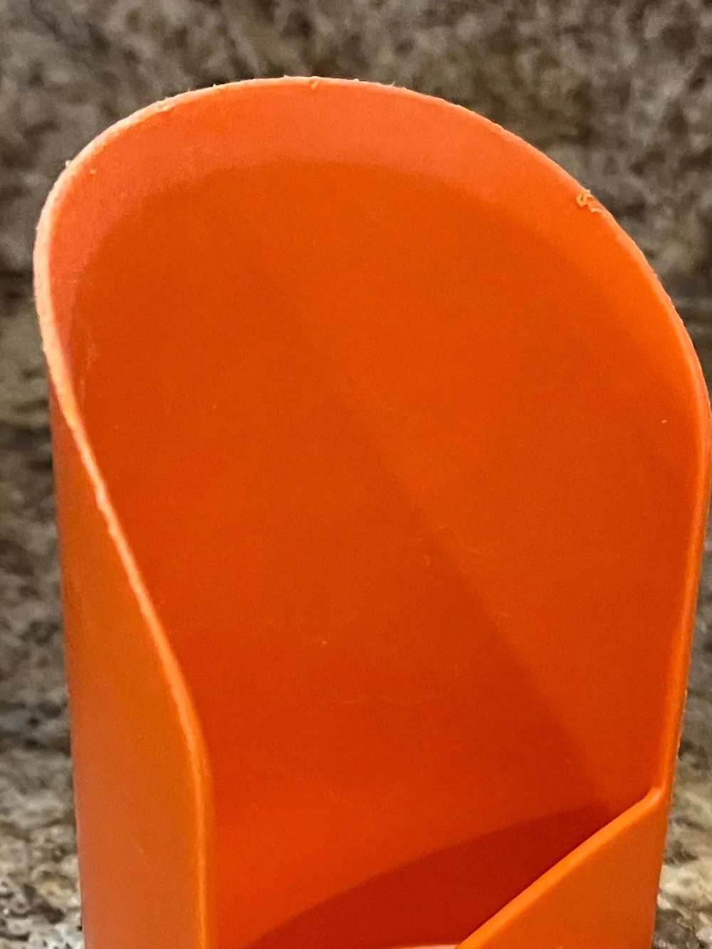 Vintage Tupperware Rocker Scoop Orange
